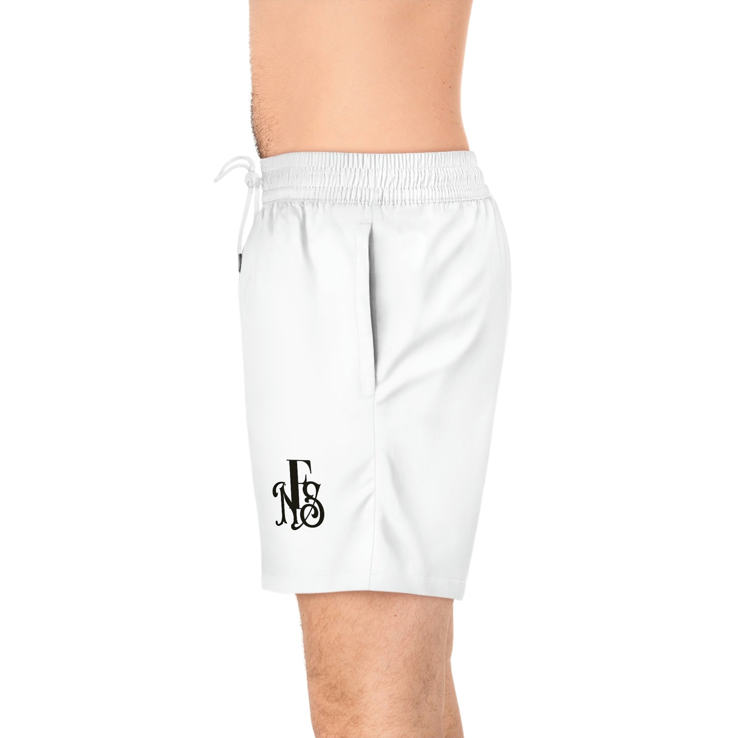 Men's Mid-Length Swim Shorts (AOP) - Nick&Sind