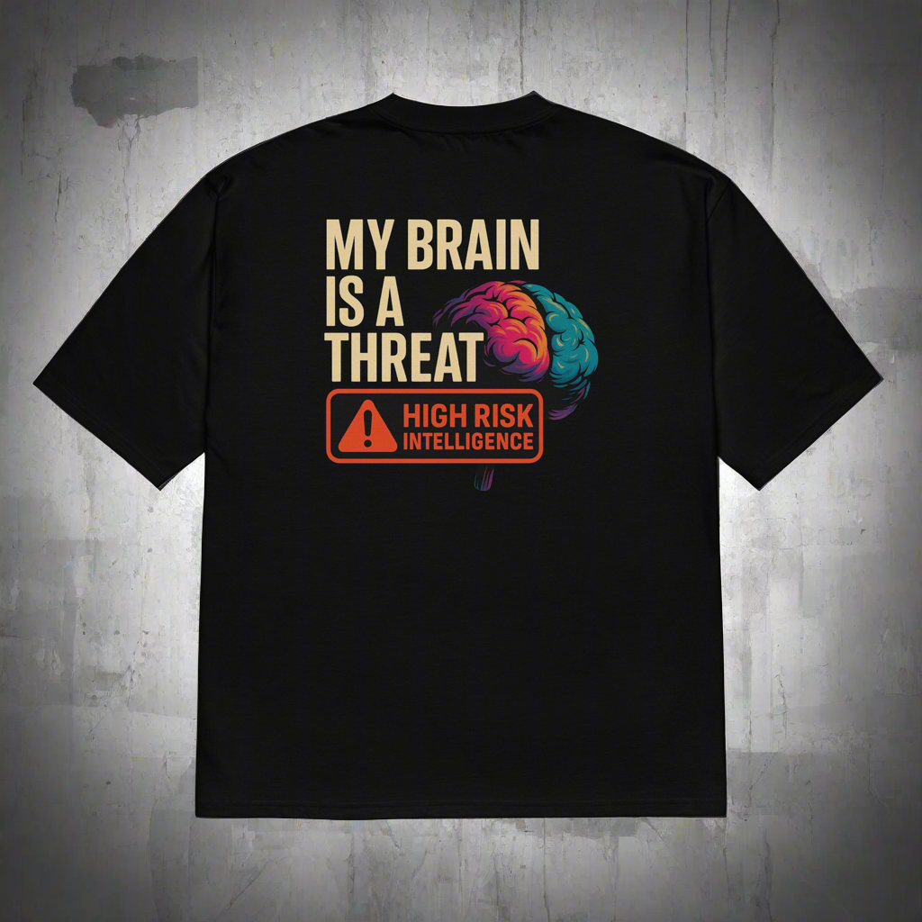 Threat Mode Oversized Heavyweight t-T-Shirt