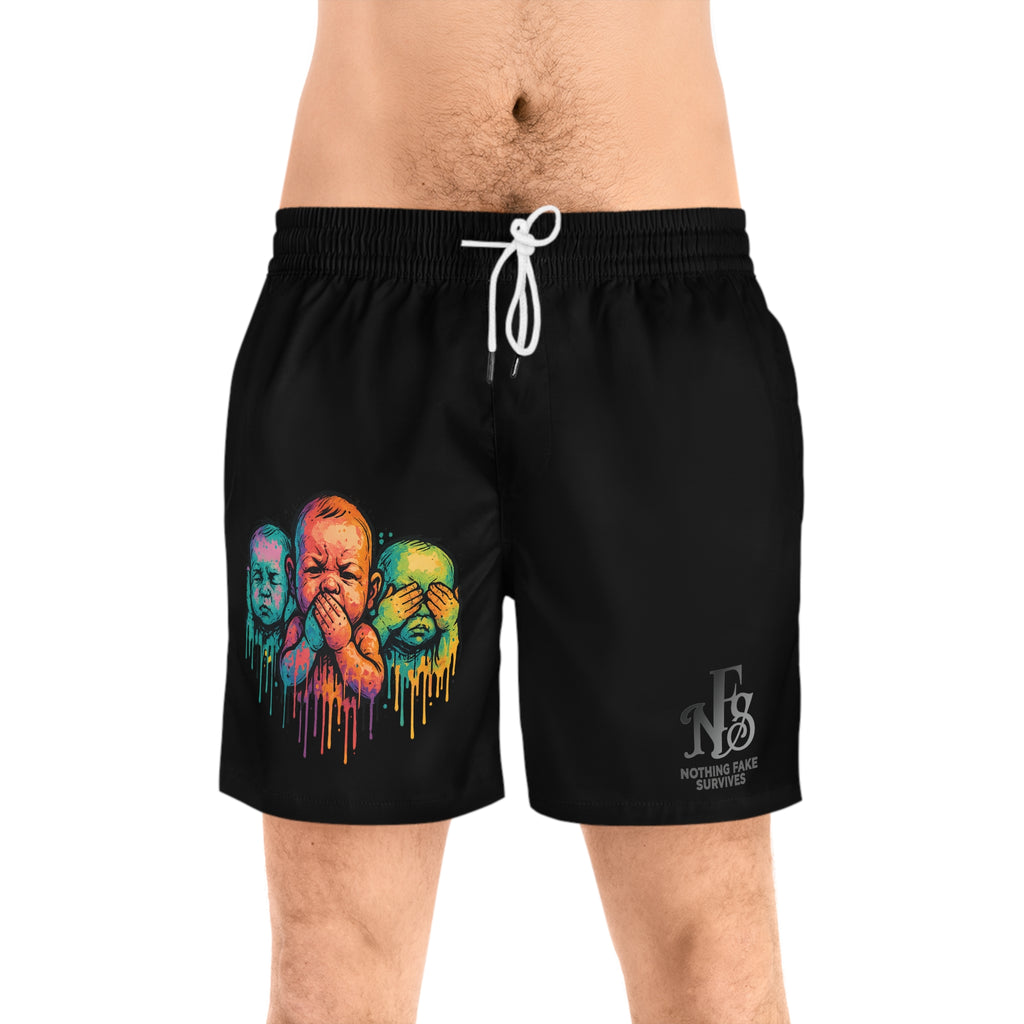 Drippy Silence – Street Baby Trio Shorts