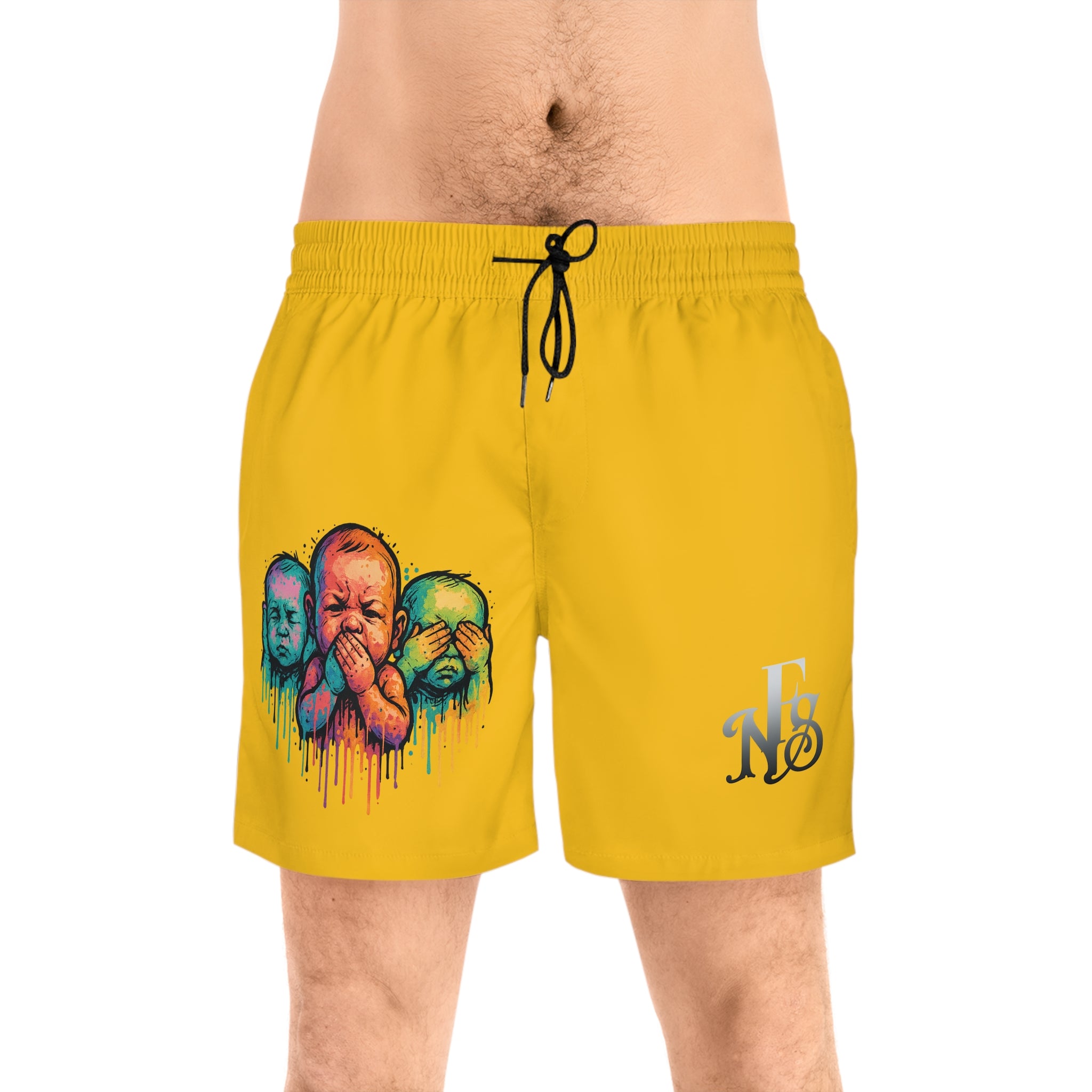 Drippy Silence – Street Baby Trio Shorts