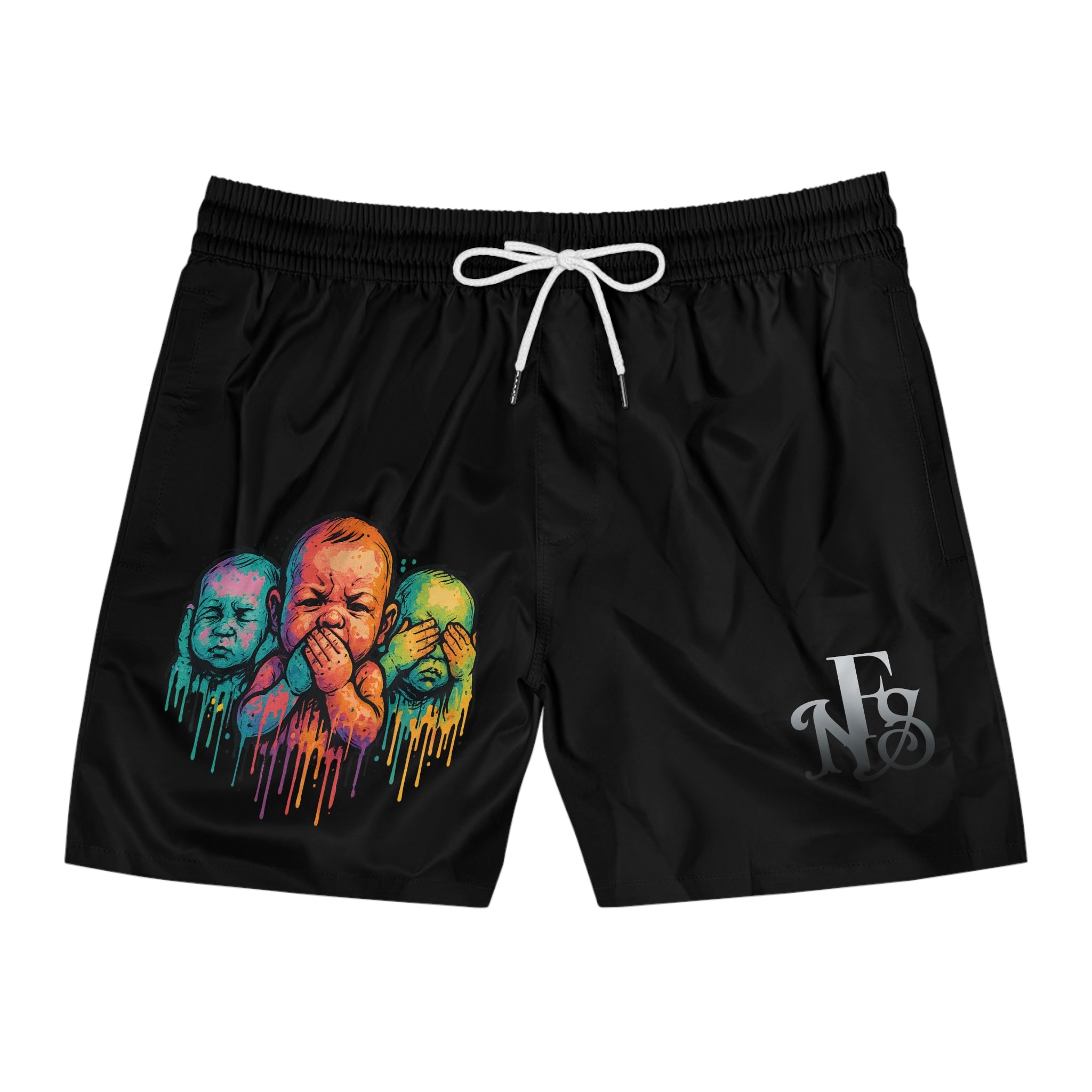 Drippy Silence – Street Baby Trio Shorts
