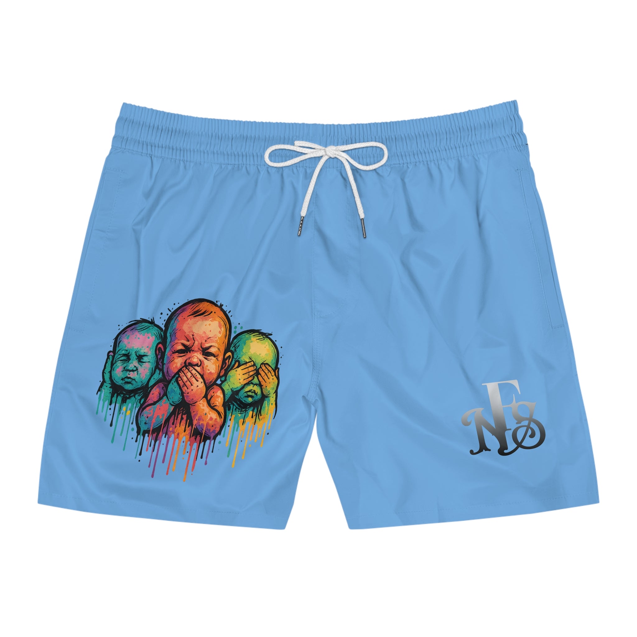 Drippy Silence – Street Baby Trio Shorts