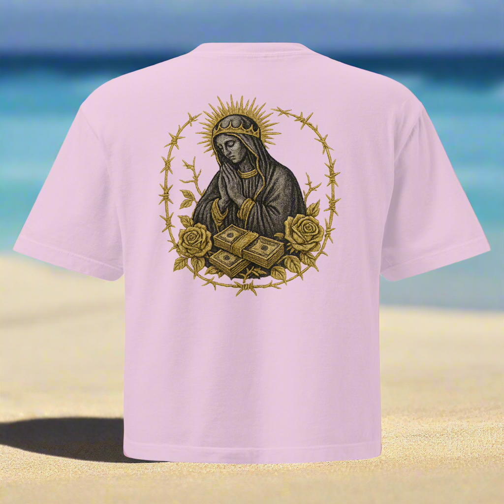 Women’s Crop Top Tee – Saints & Hustlers