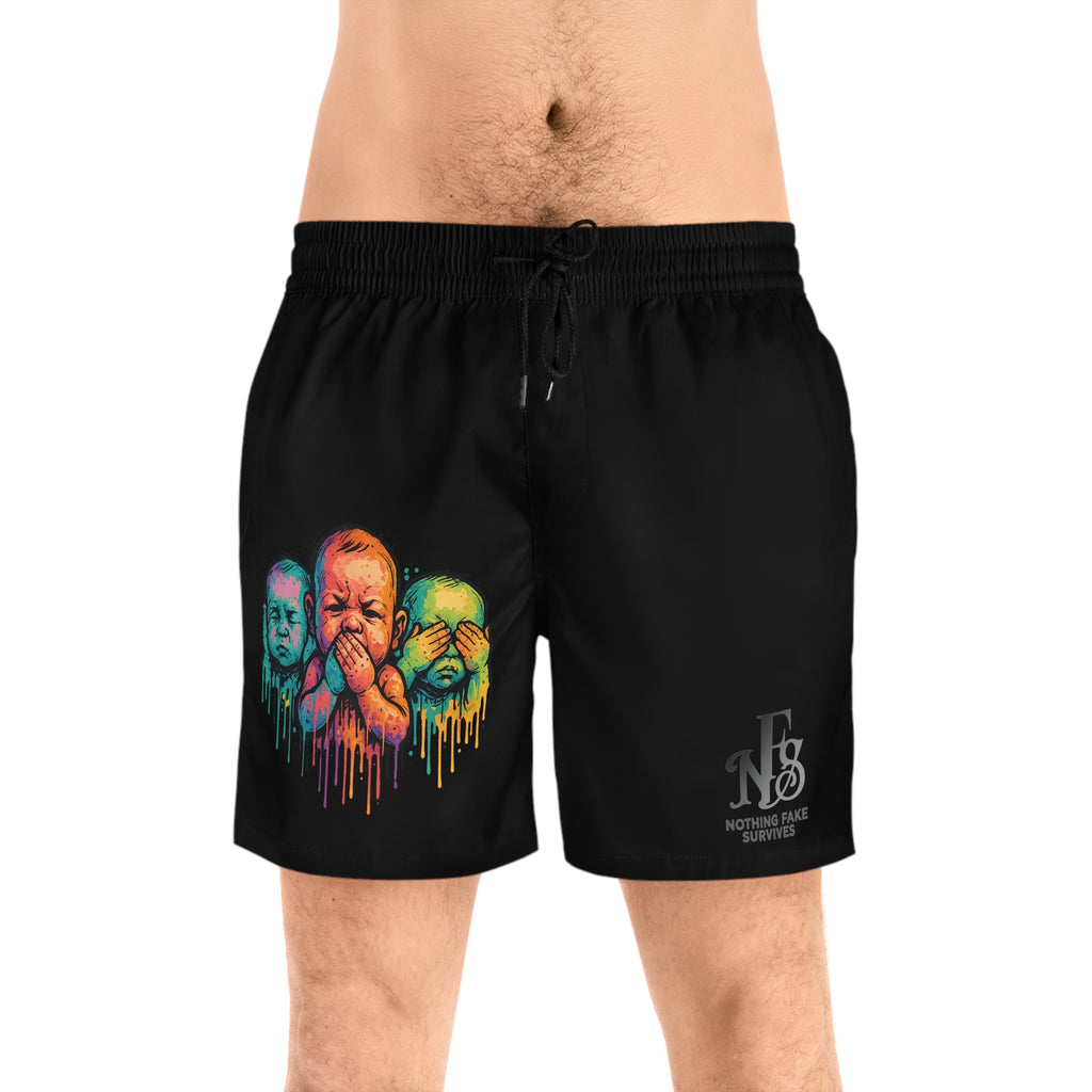 Drippy Silence – Street Baby Trio Shorts