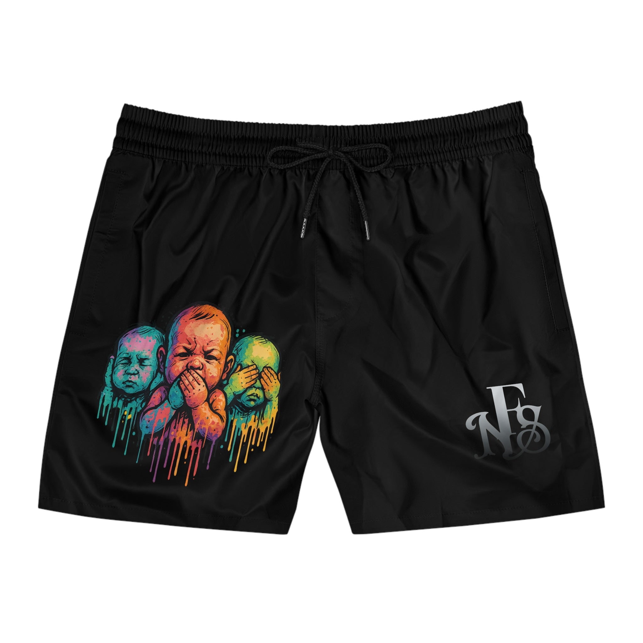 Drippy Silence – Street Baby Trio Shorts