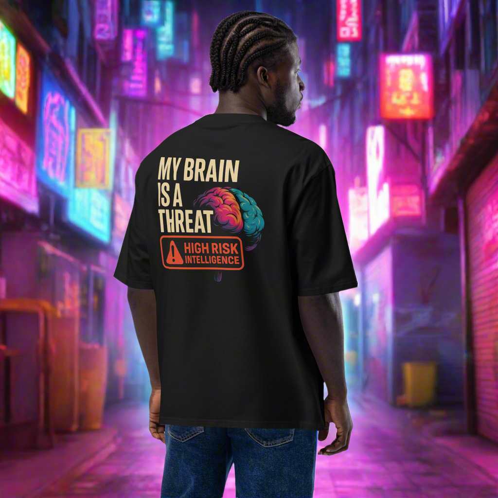 Threat Mode Oversized Heavyweight t-T-Shirt