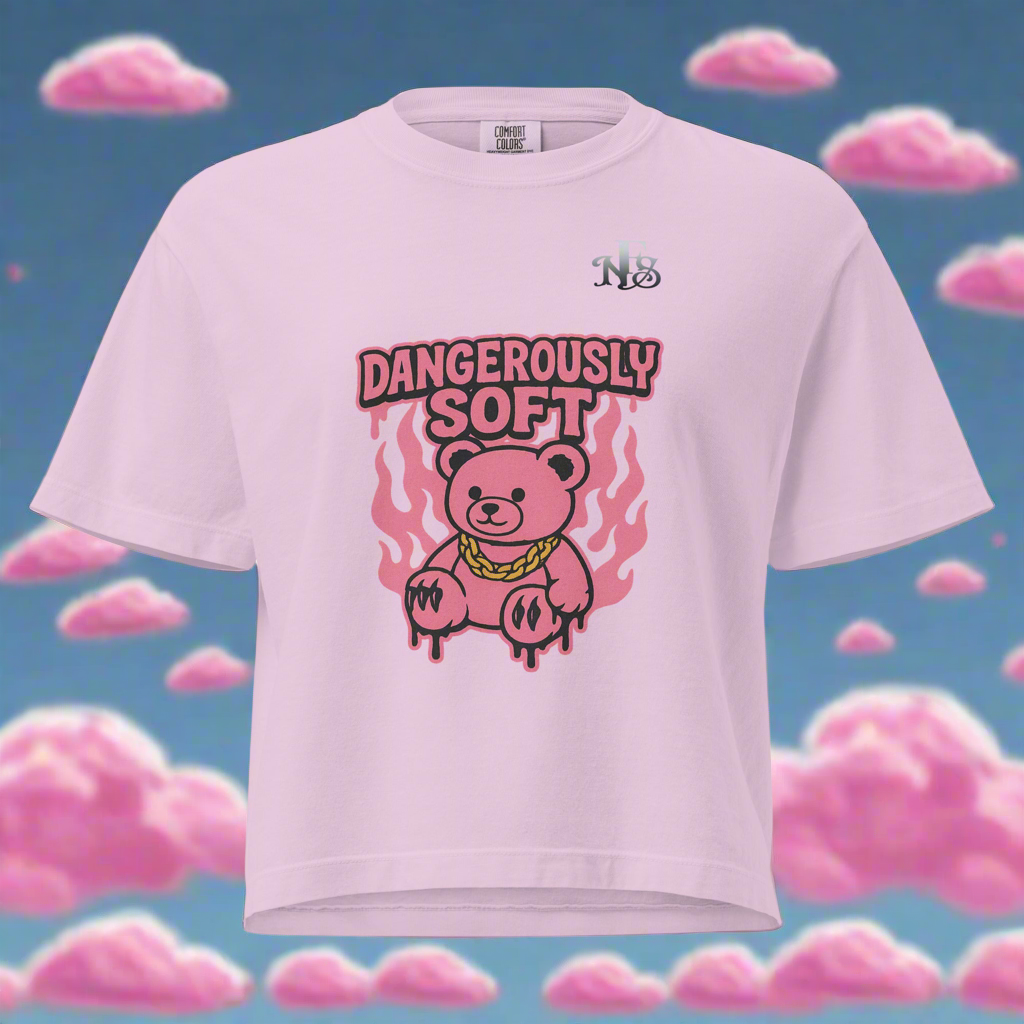 Women’s “Dangerously Soft” T-shirt by NOTHING FAKE SURVIVES™ featuring a comfortable fit and stylish design.